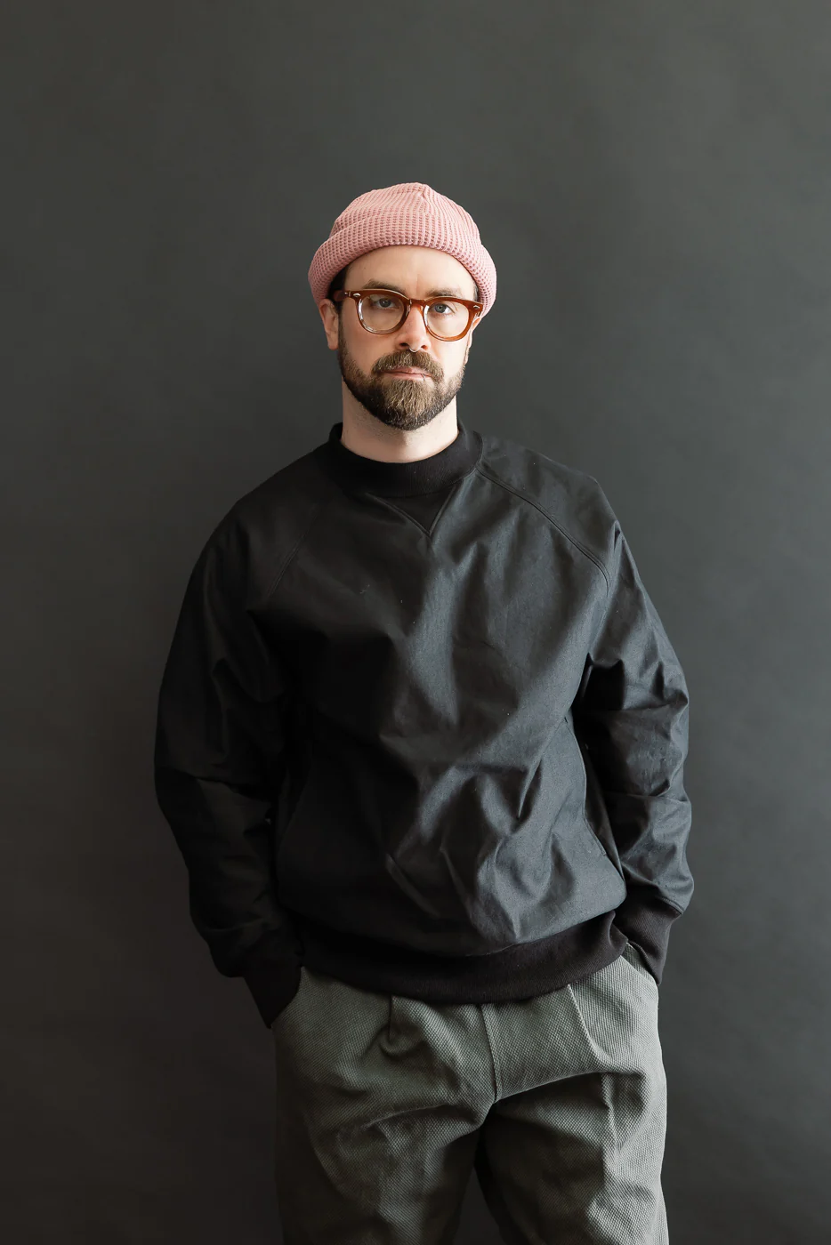 JM8615 - BN Crewneck - 07 Black - Image 8