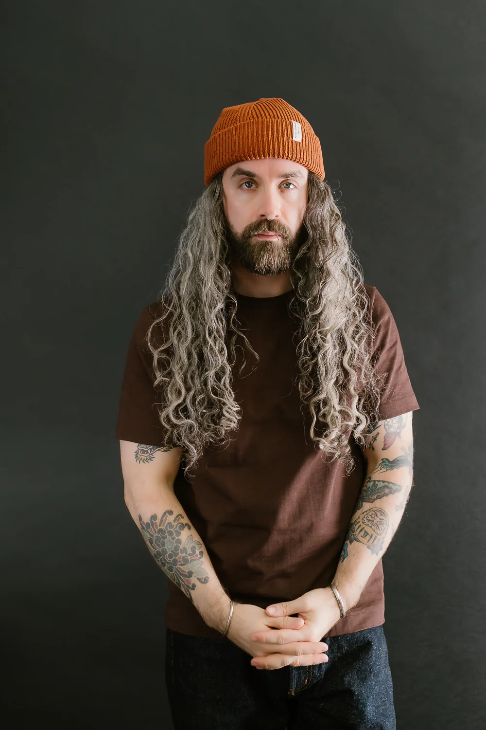 KBN01.812 - Organic Cotton Beanie - Caramel - Image 3