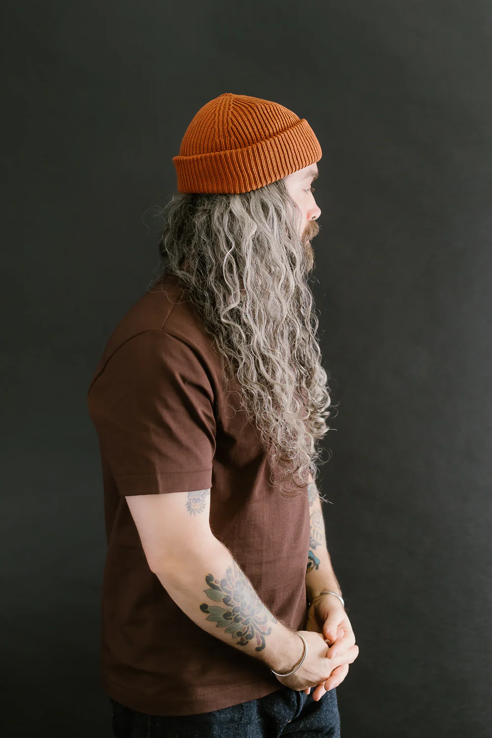 KBN01.812 - Organic Cotton Beanie - Caramel - Image 5