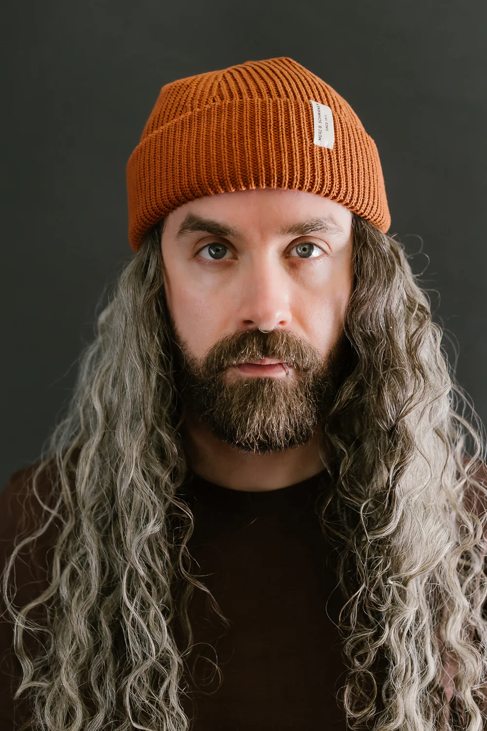 KBN01.812 - Organic Cotton Beanie - Caramel - Image 6