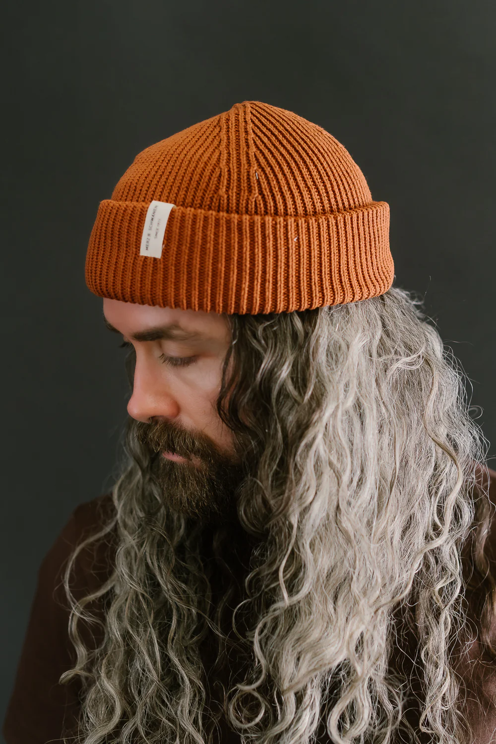 KBN01.812 - Organic Cotton Beanie - Caramel - Image 7