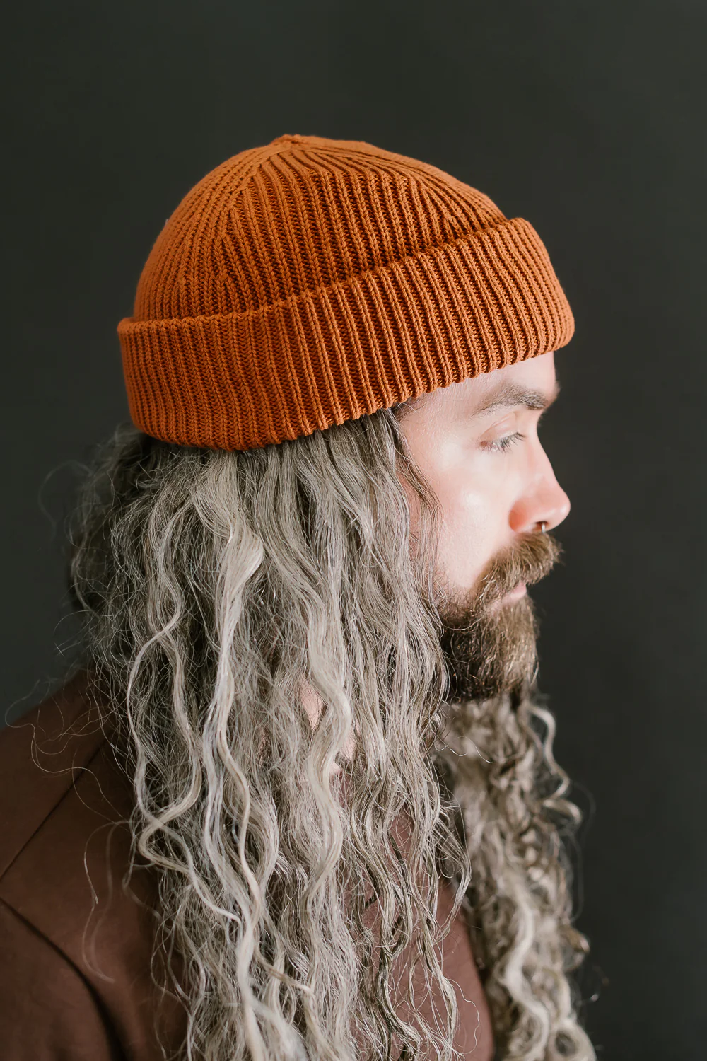 KBN01.812 - Organic Cotton Beanie - Caramel - Image 8