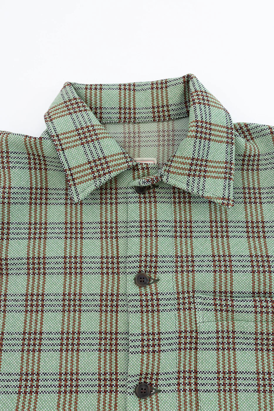 Lawn Chair Plaid Lounge Shirt - Green - Image 2