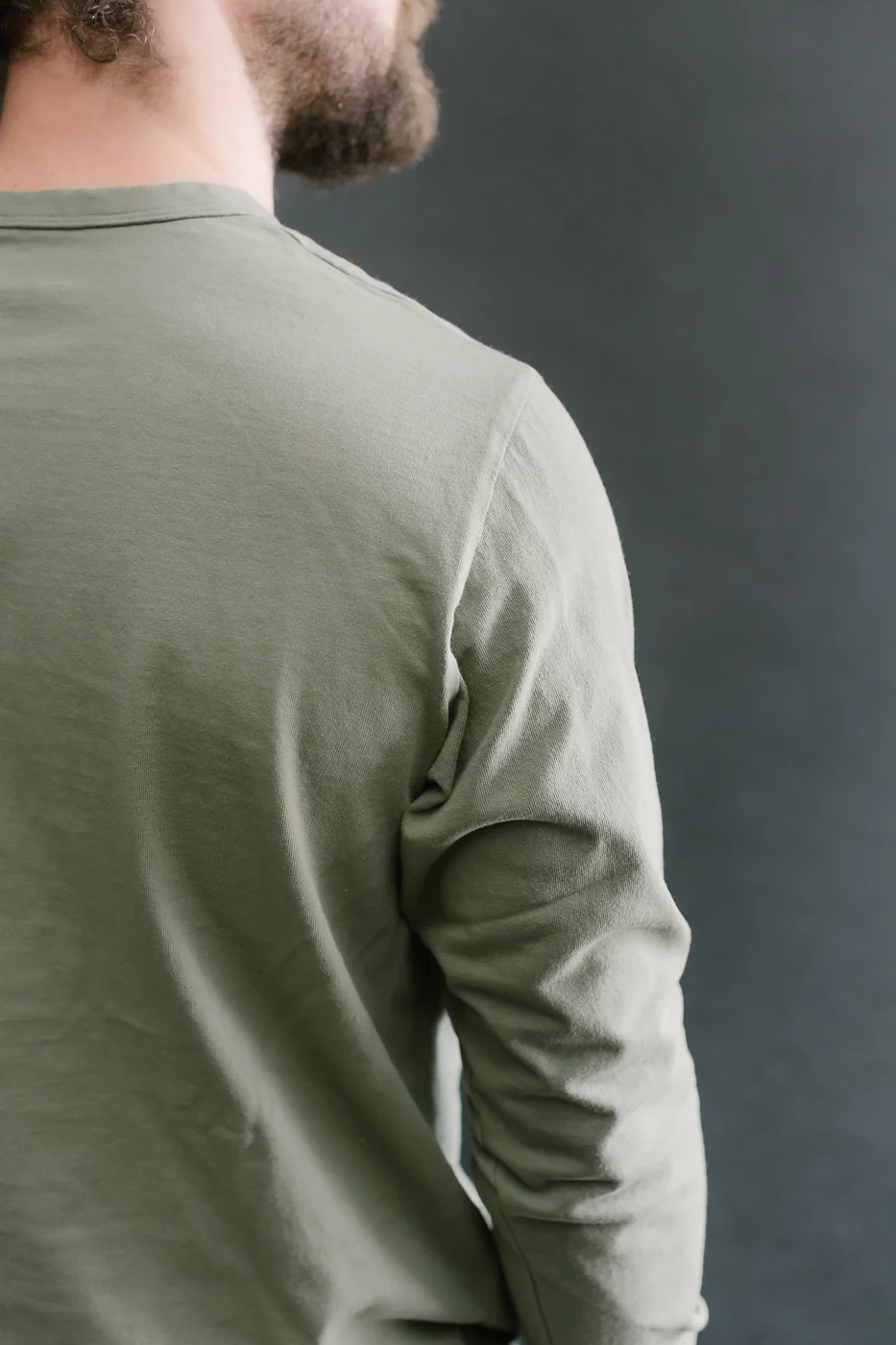 Lead Off LS T-Shirt - 320 Olive - Image 16