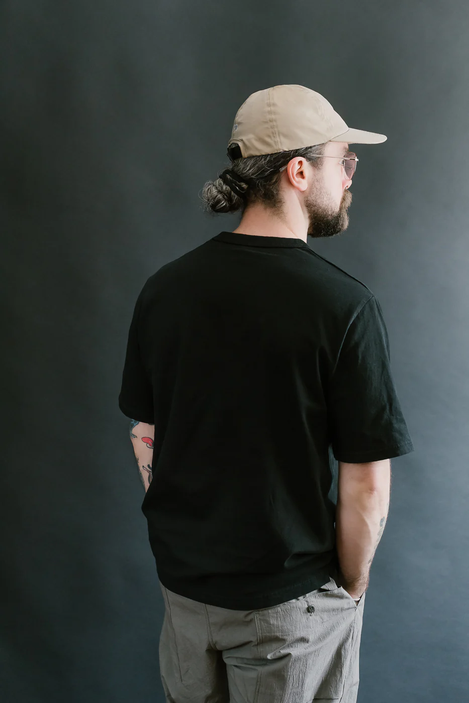 JM5533 - Lead-Off T-Shirt - 07 Black - Image 10