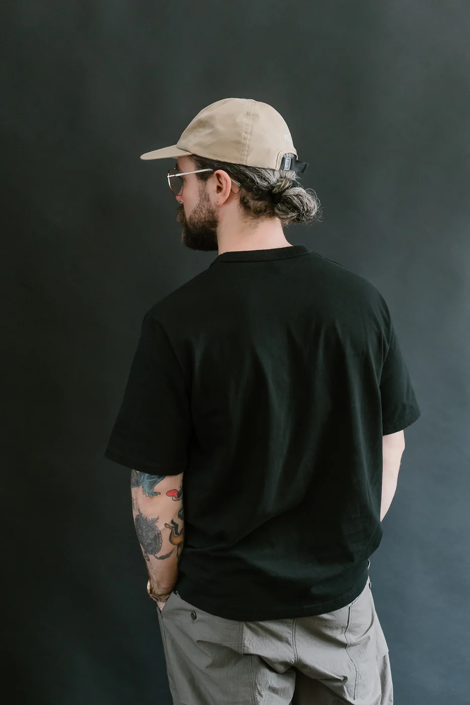 JM5533 - Lead-Off T-Shirt - 07 Black - Image 11