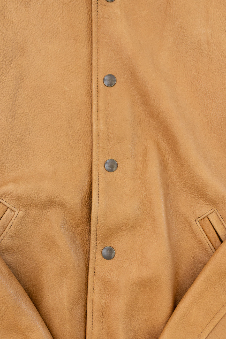 Leather All City Jacket - Rust - Image 3