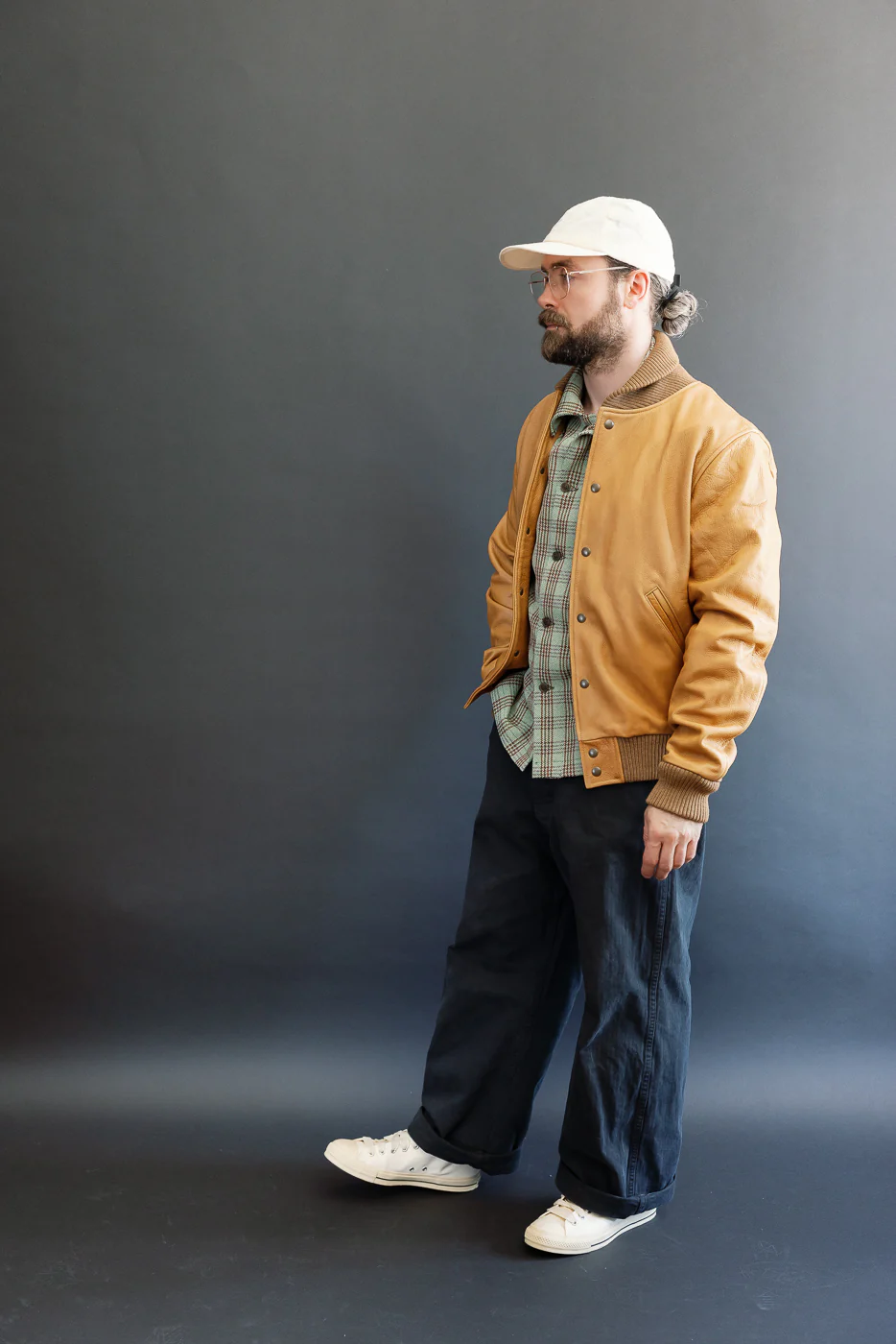Leather All City Jacket - Rust - Image 7