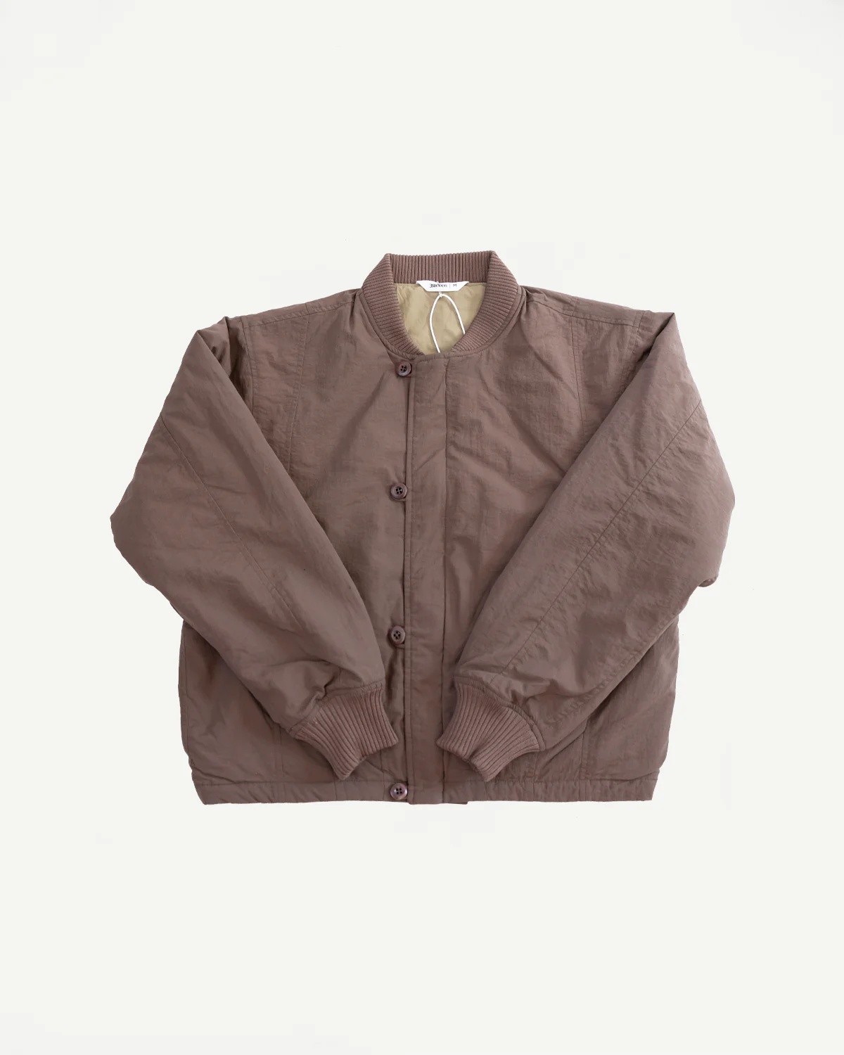Loop Bomber Jacket - Brown