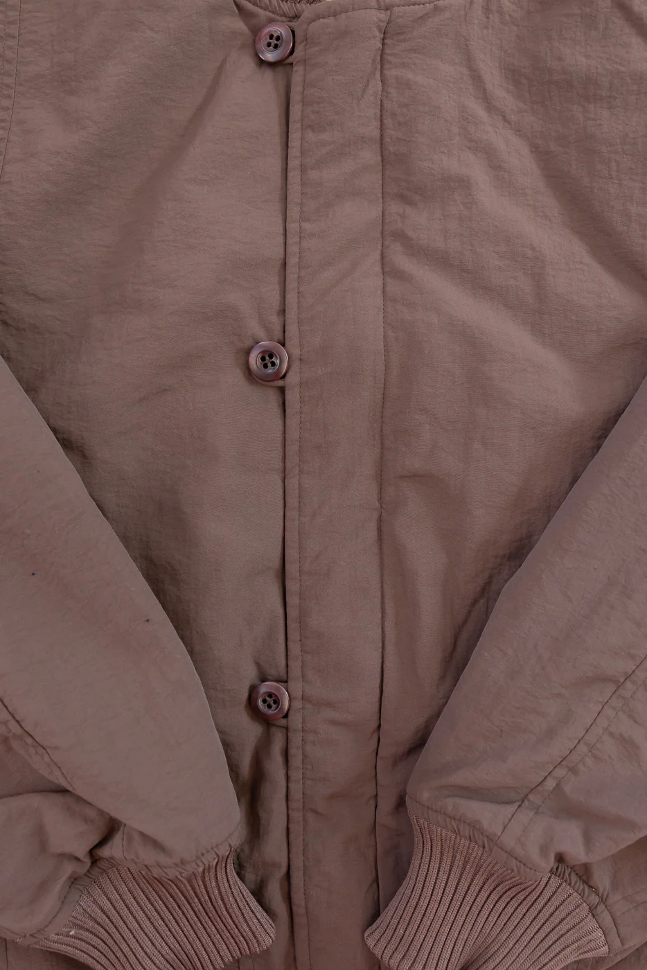 Loop Bomber Jacket - Brown - Image 3