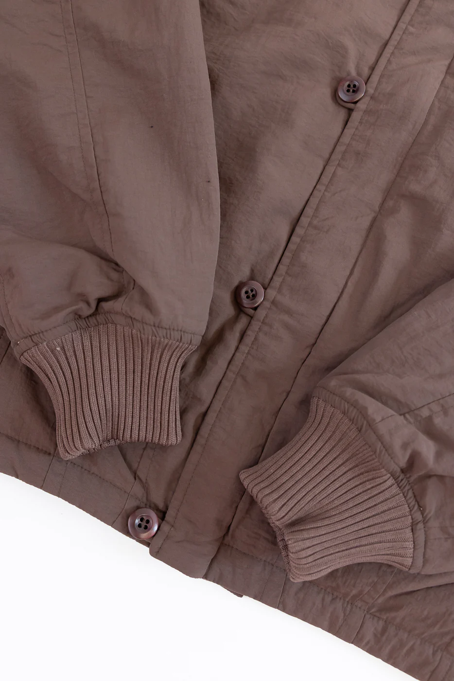 Loop Bomber Jacket - Brown - Image 4