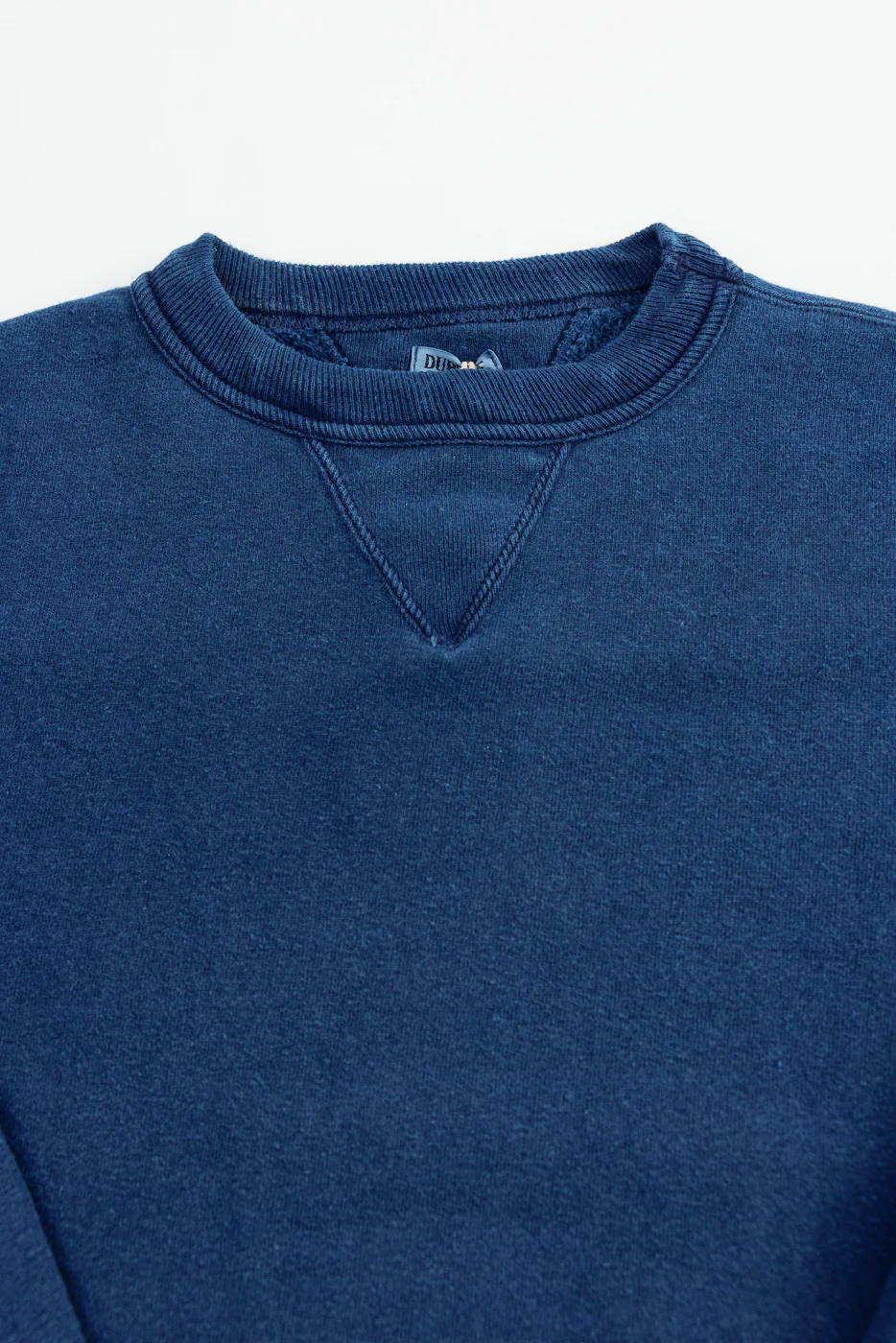 "Loop Wheel" Sweatshirt - Indigo Dyed - Image 2