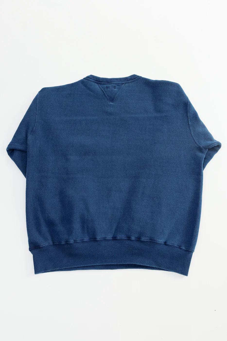 "Loop Wheel" Sweatshirt - Indigo Dyed - Image 4