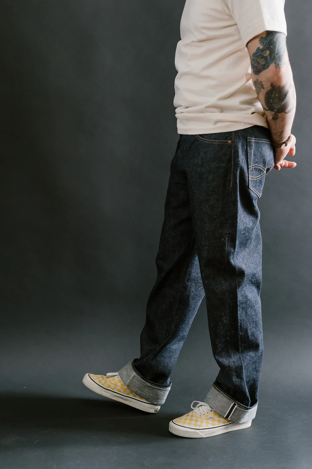 Lot 1001XX - 13.5oz 1947 Model Unsanforized Selvedge Denim - Indigo - Image 11