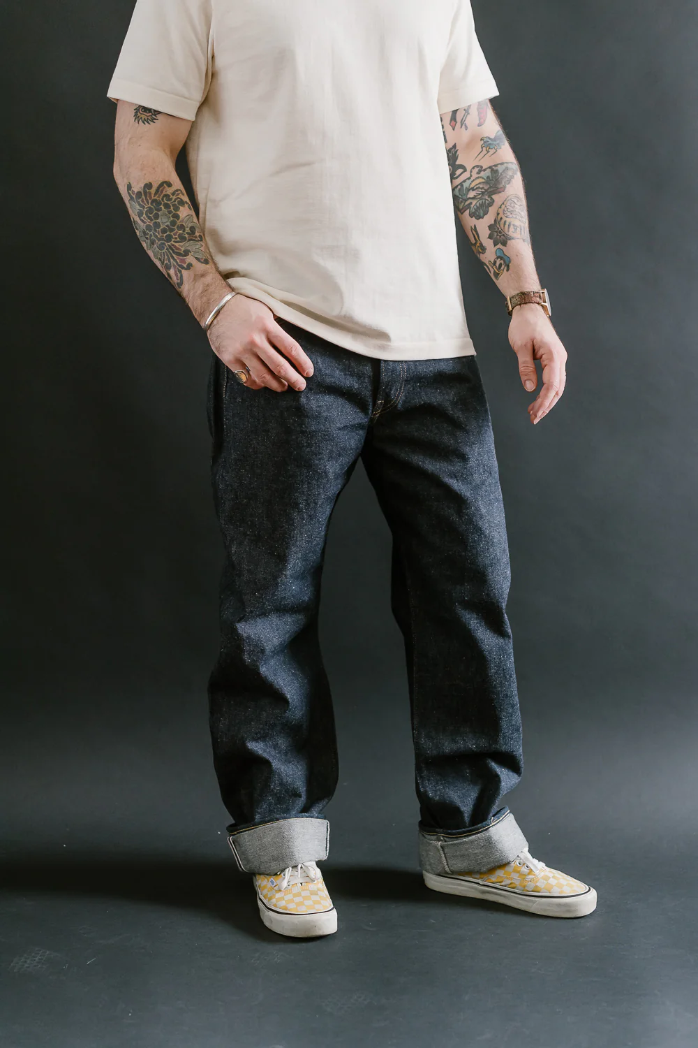 Lot 1001XX - 13.5oz 1947 Model Unsanforized Selvedge Denim - Indigo - Image 15