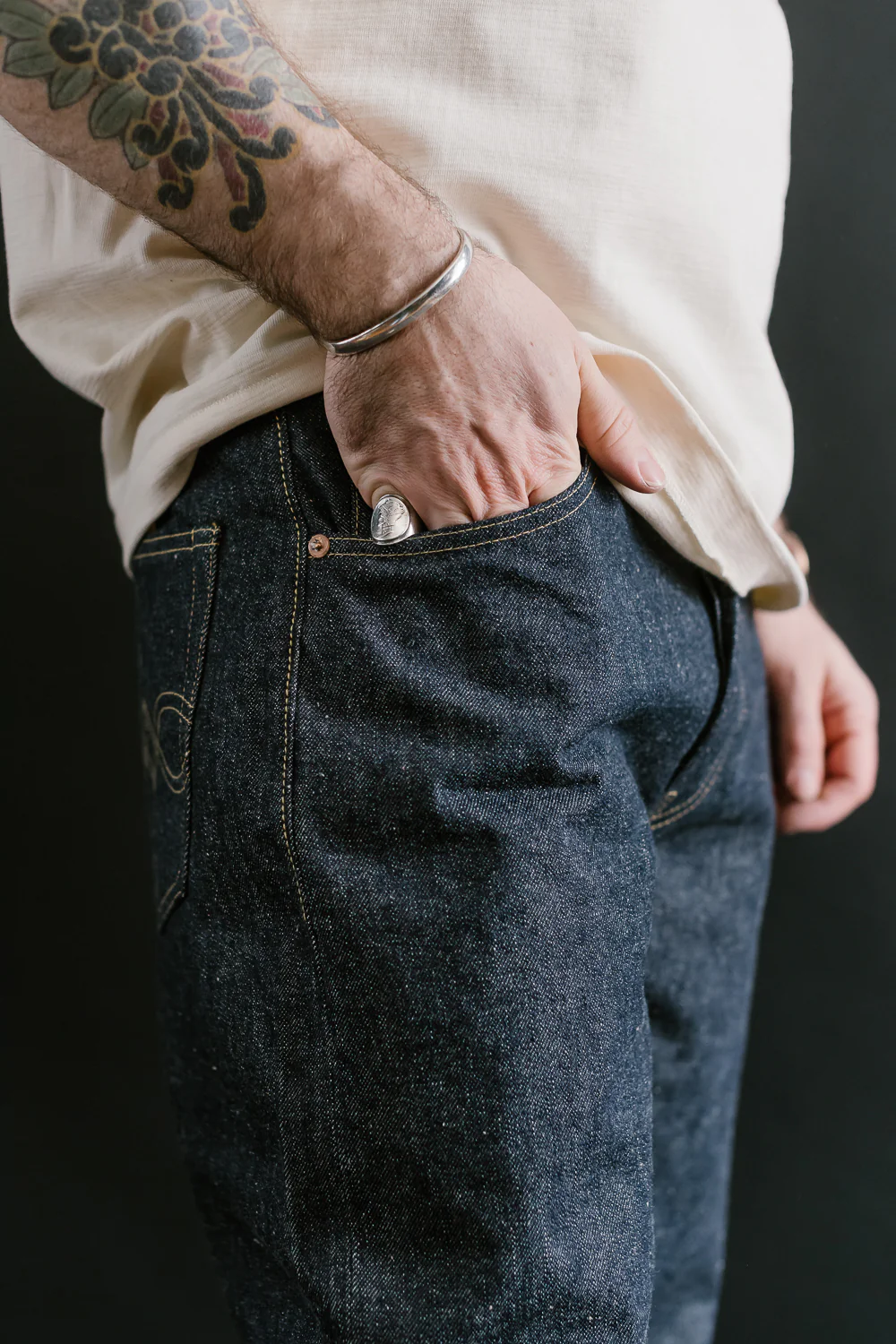 Lot 1001XX - 13.5oz 1947 Model Unsanforized Selvedge Denim - Indigo - Image 20