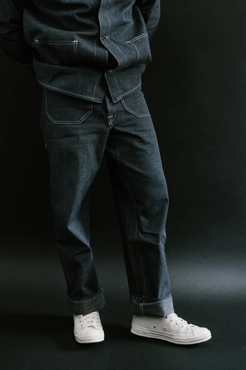 Lot 1223 - Forty and Eight Horse Guard Pants - Indigo - Image 10