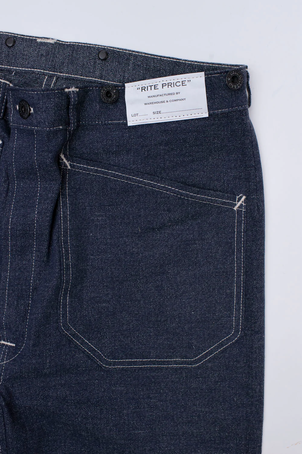 Lot 1223 - Forty and Eight Horse Guard Pants - Indigo - Image 6
