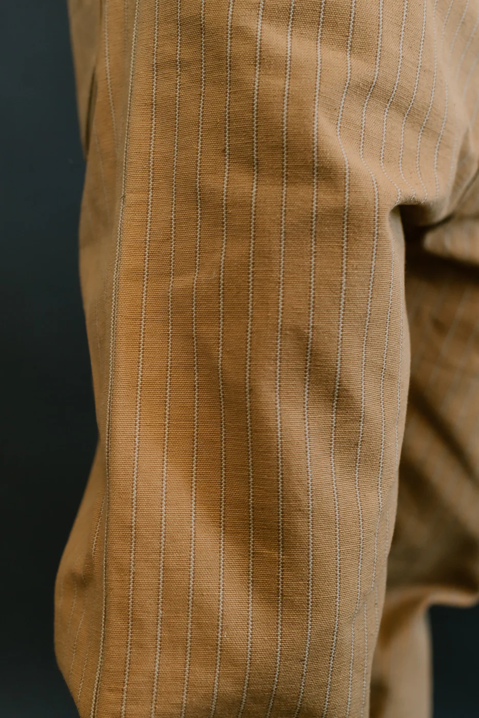 Lot 1228 - 1874 3-Pocket Greenebaum Heavy Leather Bound Overall Trousers - Duck Stripe - Image 23