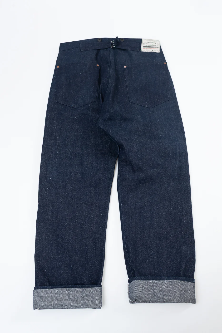 Lot 1333 - 1910~1915 No. 3 Selvedge Waist Overalls - Indigo - Image 6