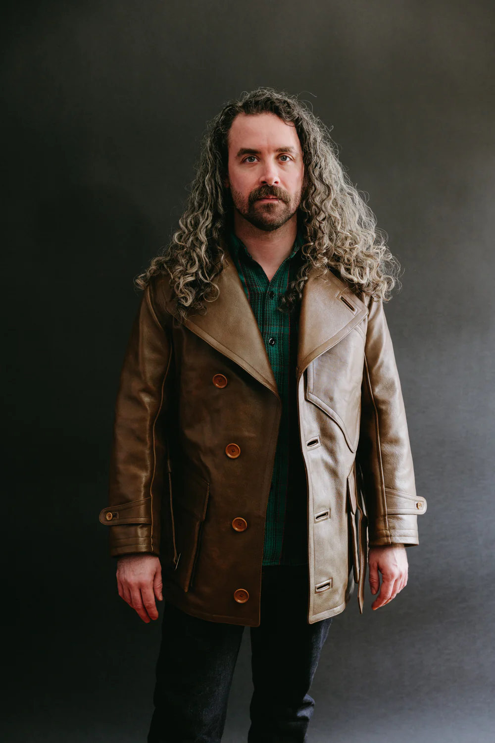 Lot 2184 - Horse Leather Aviator Jacket - Brown - Image 10