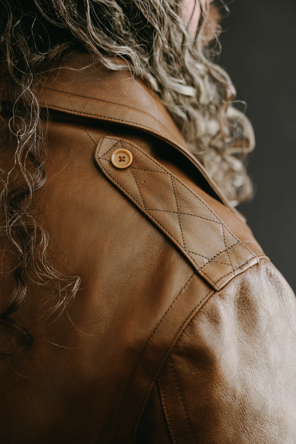 Lot 2184 - Horse Leather Aviator Jacket - Brown - Image 18