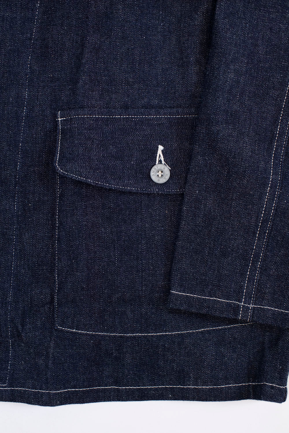 Lot 2186 - Army Denim Coverall - Indigo Denim - Image 3