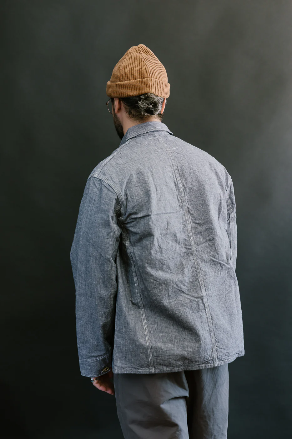 Lot 2195 - Pincheck Change Button Coverall - Indigo - Image 13