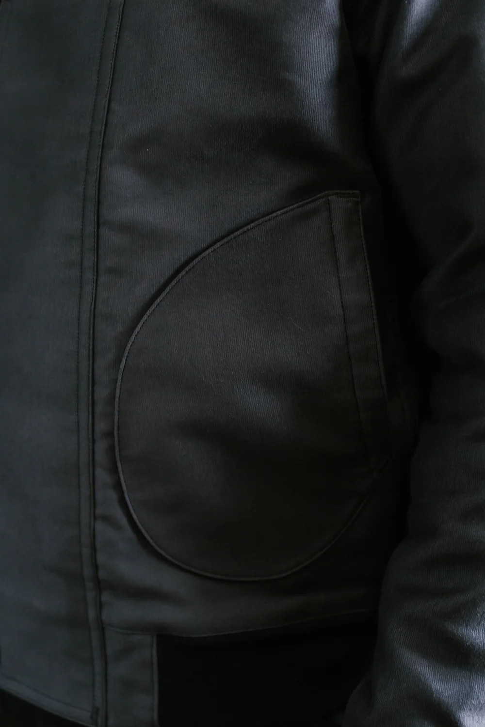 Lot 2208 - N-1 Winter Jacket Hook Front Blood Chit - Navy Blue - Image 27