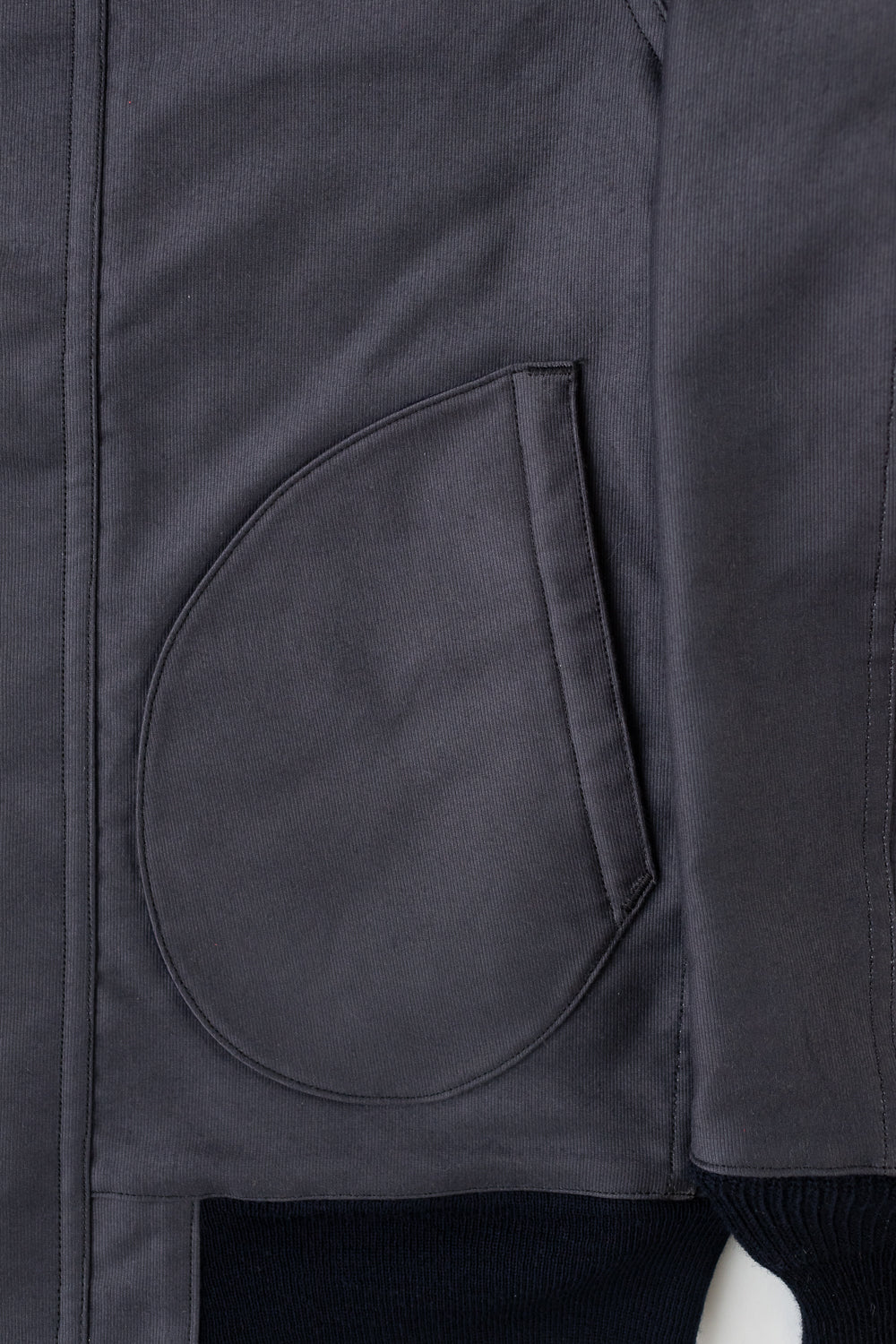 Lot 2208 - N-1 Winter Jacket Hook Front Blood Chit - Navy Blue - Image 6