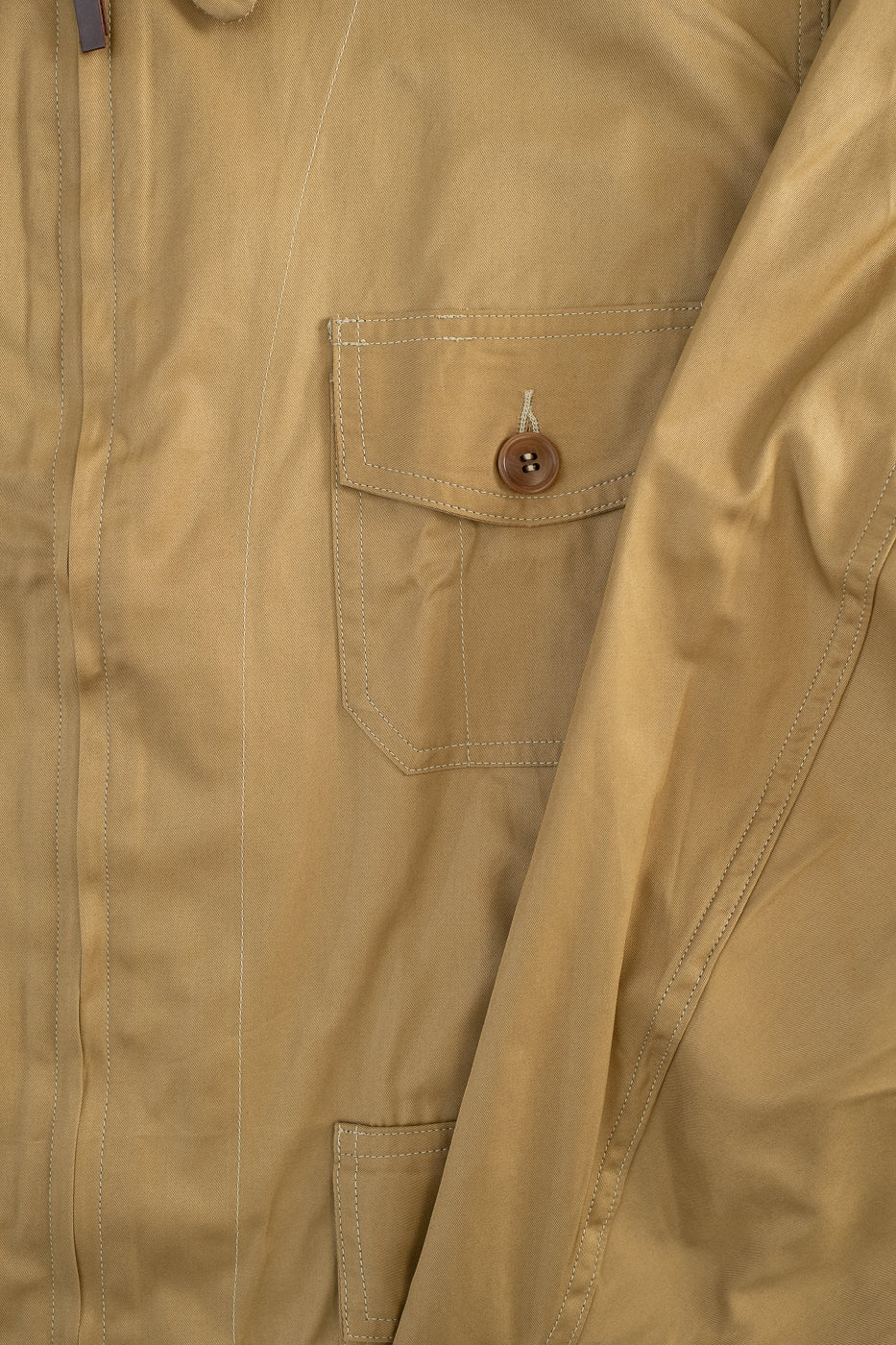 Lot 2219 - M-421a JKT USMCR VMF322 Plain Jacket - Camel - Image 3