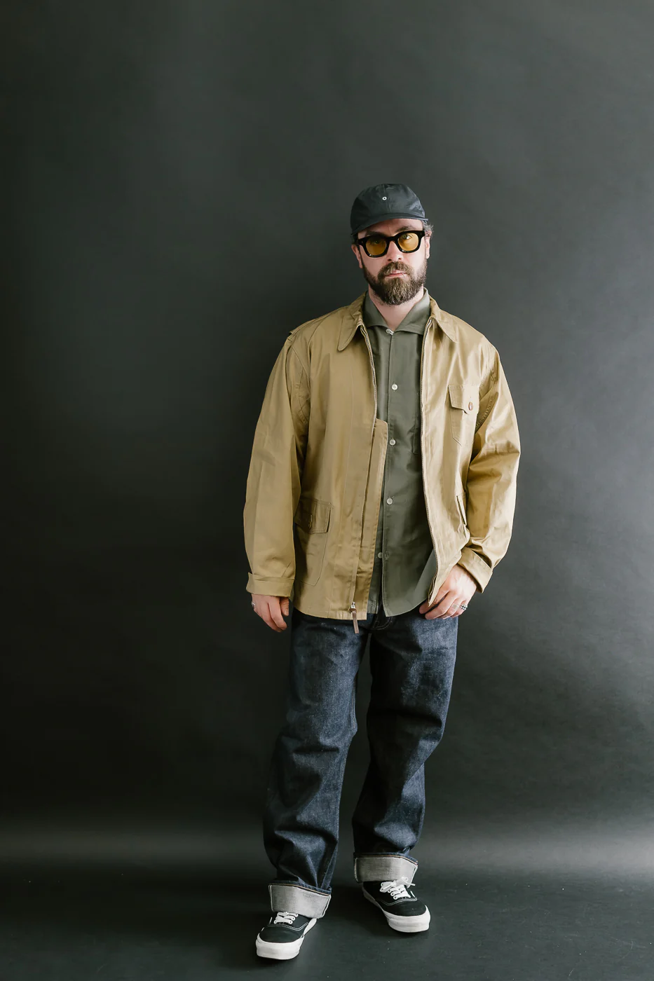 Lot 2219 - M-421a JKT USMCR VMF322 Plain Jacket - Camel - Image 5