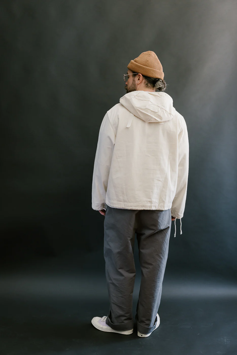 Lot 2225 - 1940's WWII Gunner Deck Smock - Ecru - Image 10