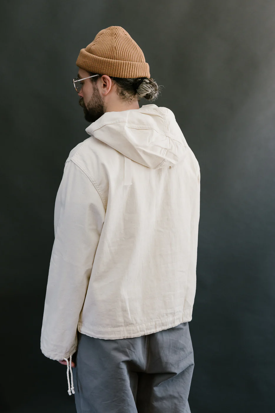 Lot 2225 - 1940's WWII Gunner Deck Smock - Ecru - Image 14