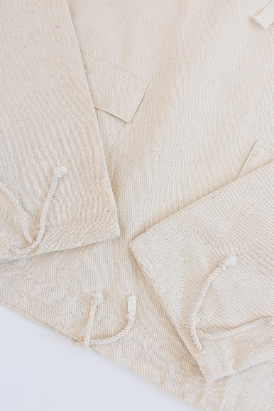 Lot 2225 - 1940's WWII Gunner Deck Smock - Ecru - Image 3