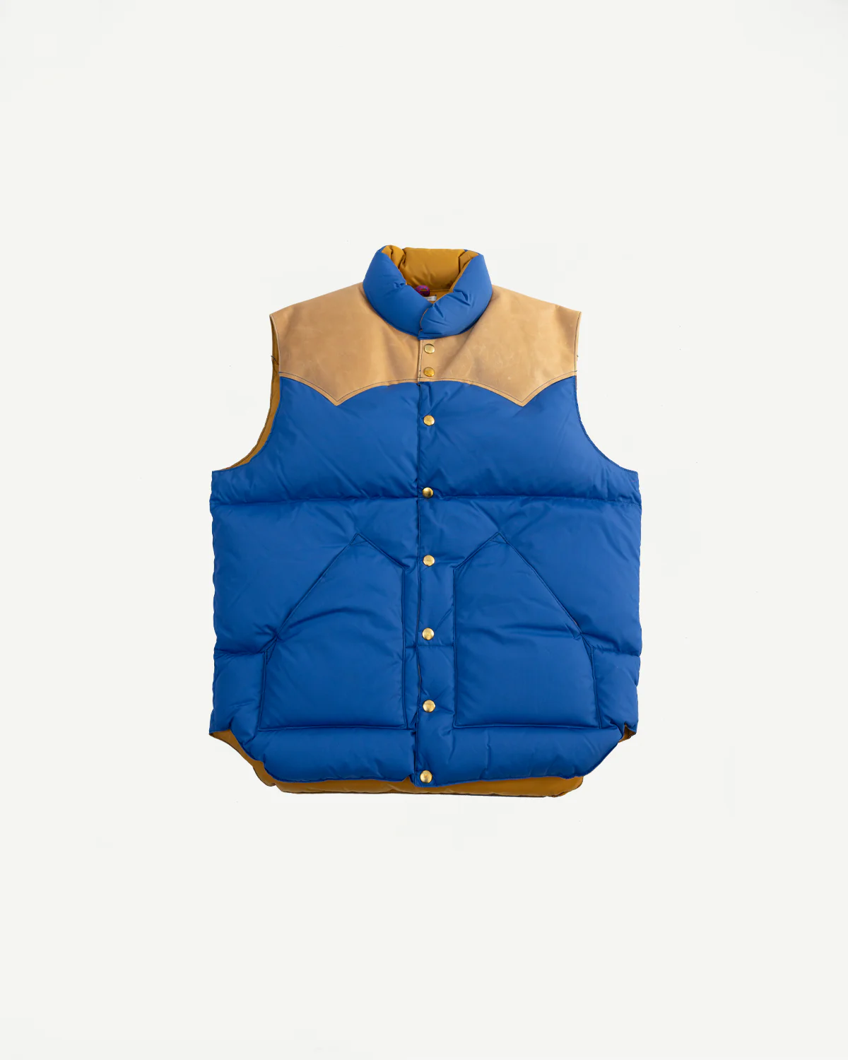 Lot 2234 - Rocky Mountain x Warehouse Nylon Down Vest - Blue