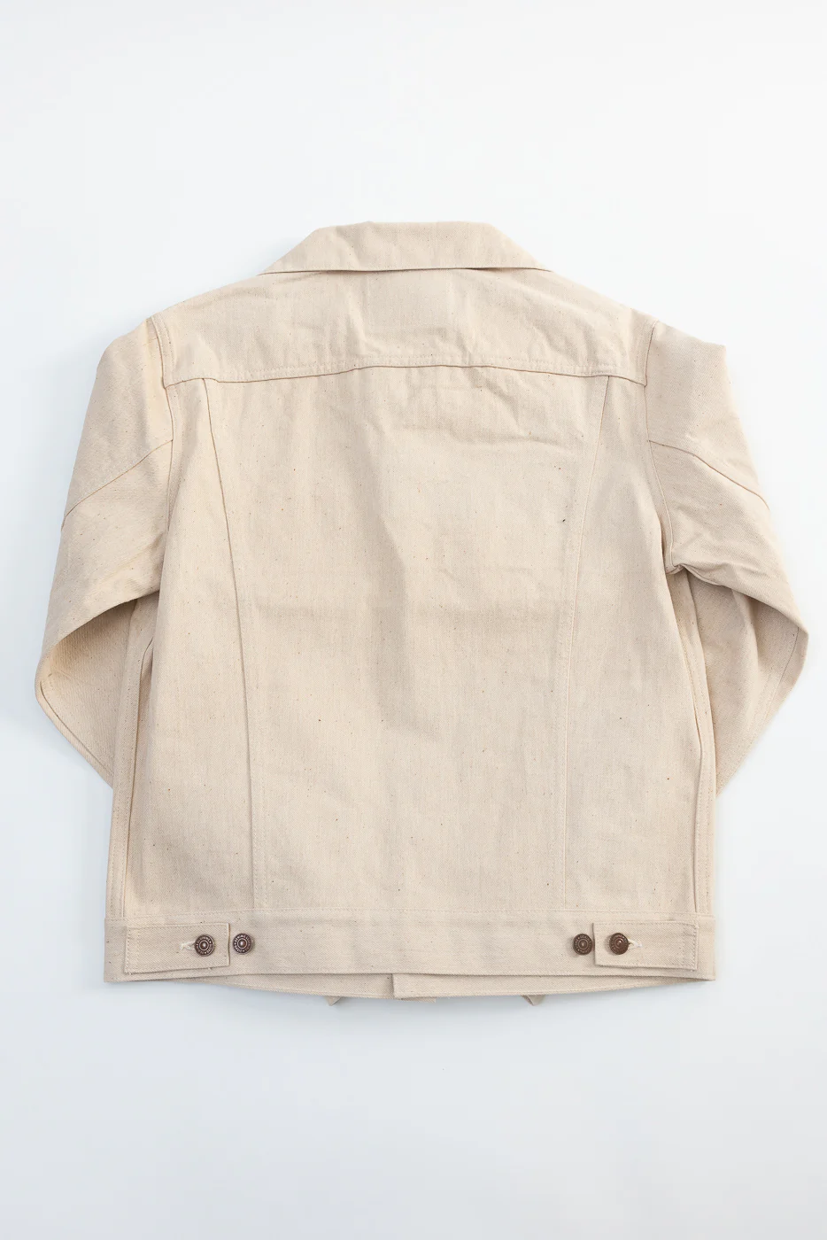Lot 233 - 66M 3rd Type Mother Cotton Denim Jacket - Ecru - Image 6