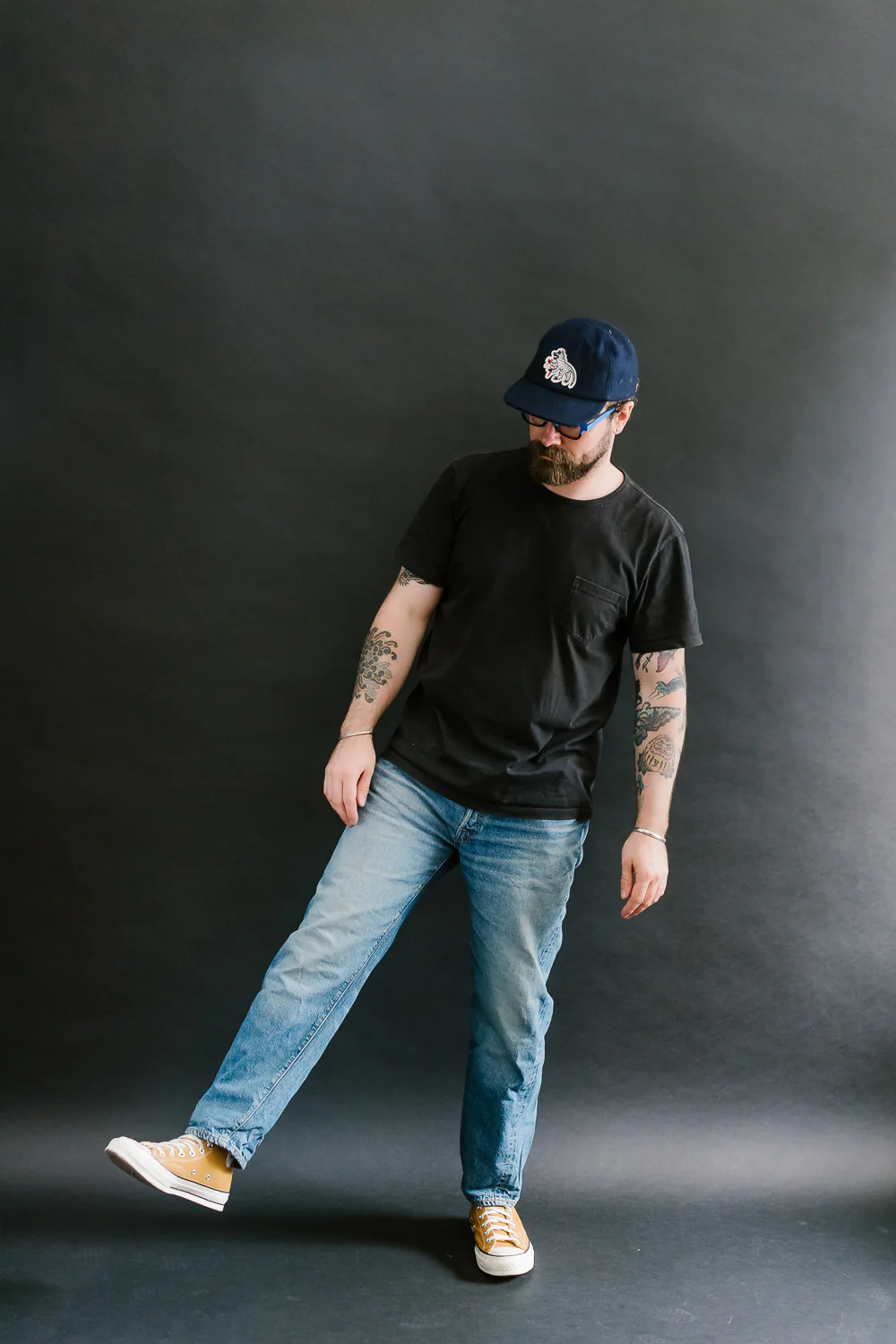 Lot 2nd-Hand - 12oz 1101 Used Wash Selvedge - Light Indigo - Image 7