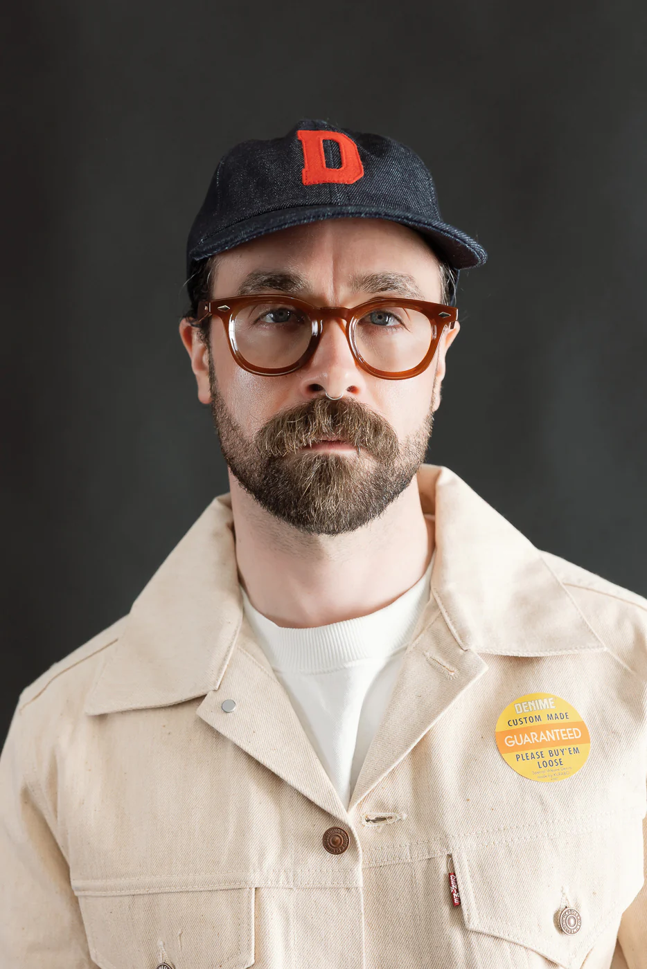 Lot 303 - Strong DENIME Baseball Cap "D" - Indigo - Image 7