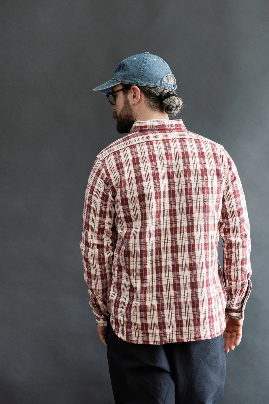 Lot 3104 - Flannel Shirt E Pattern - Maroon O/W - Image 11