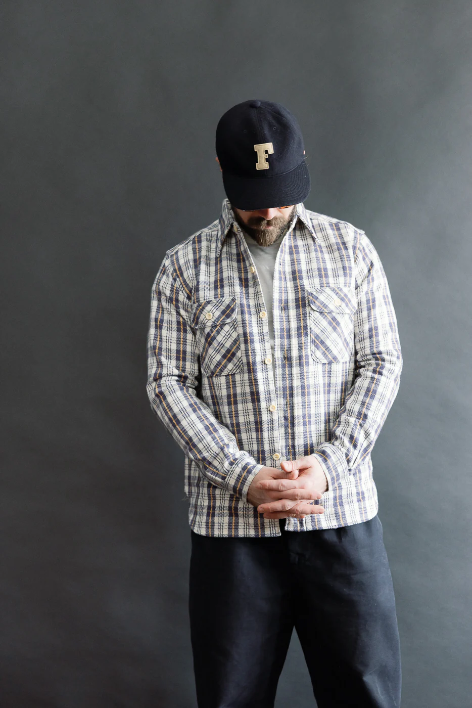 Lot 3104 - Flannel Shirt E Pattern - Navy O/W - Image 15