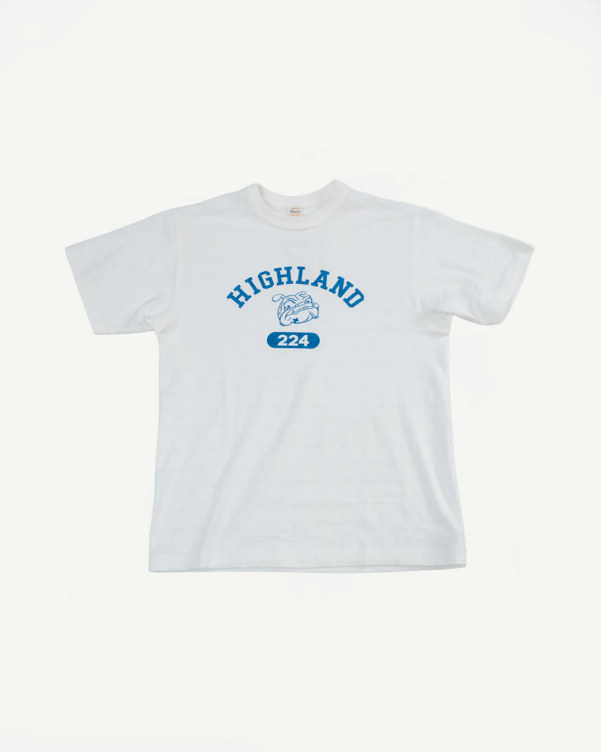 Lot 4601 - Highland Print T-Shirt - Off White, Blue