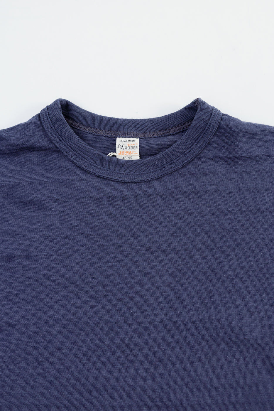 Lot 4601 - Slubby Cotton T-Shirt - Eggplant - Image 2