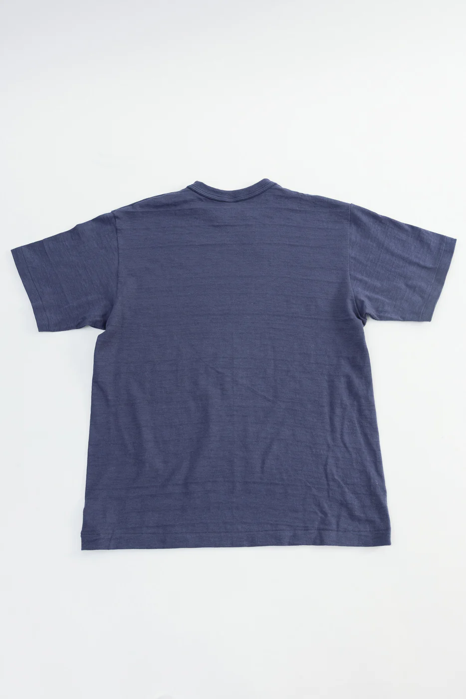 Lot 4601 - Slubby Cotton T-Shirt - Eggplant - Image 4