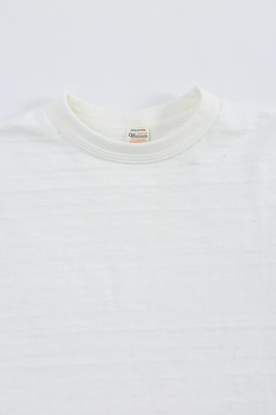 Lot 4601 - Slubby Cotton T-Shirt - Off White - Image 2