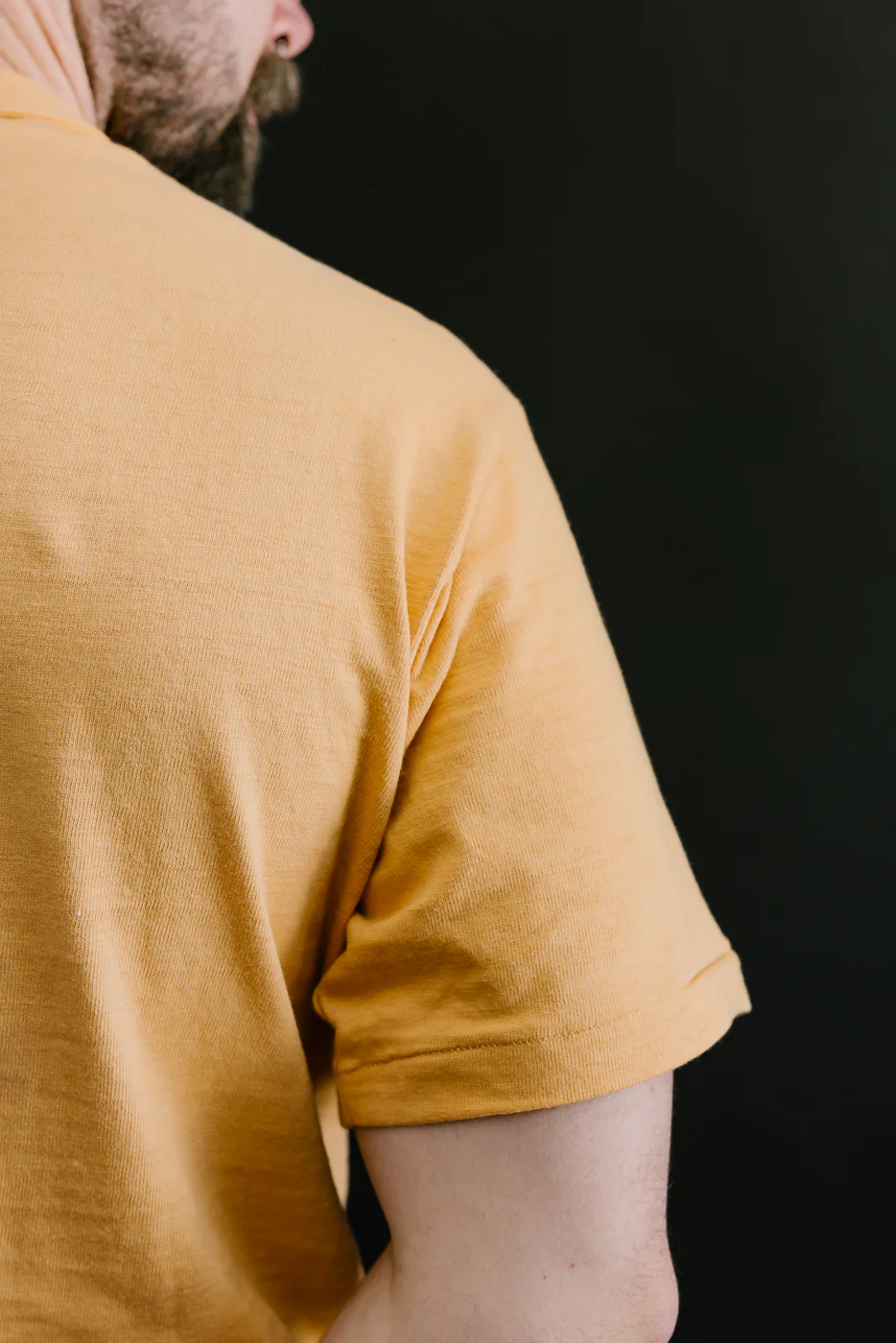 Lot 4601 - Slubby Cotton T-Shirt - Orange - Image 18
