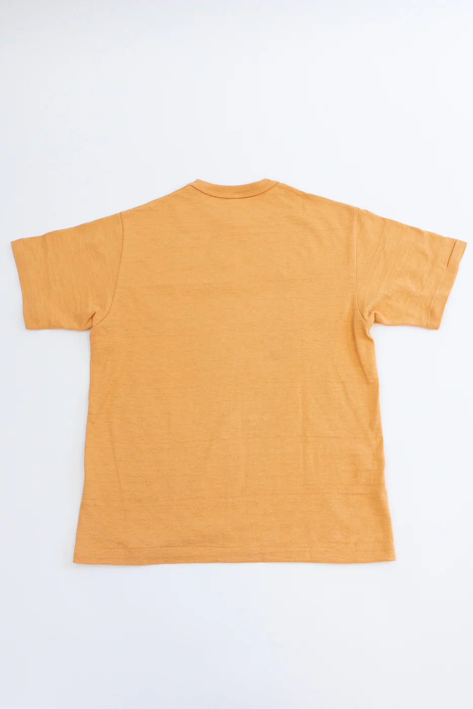 Lot 4601 - Slubby Cotton T-Shirt - Orange - Image 4