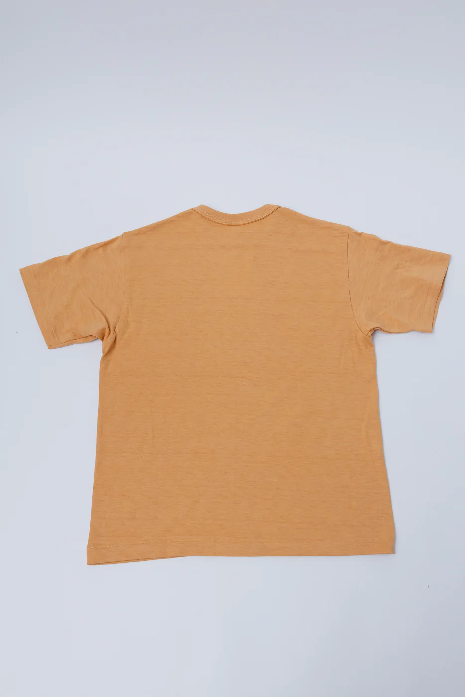 Lot 4601 - Slubby Cotton T-Shirt "Speed Parts" - Orange - Image 4