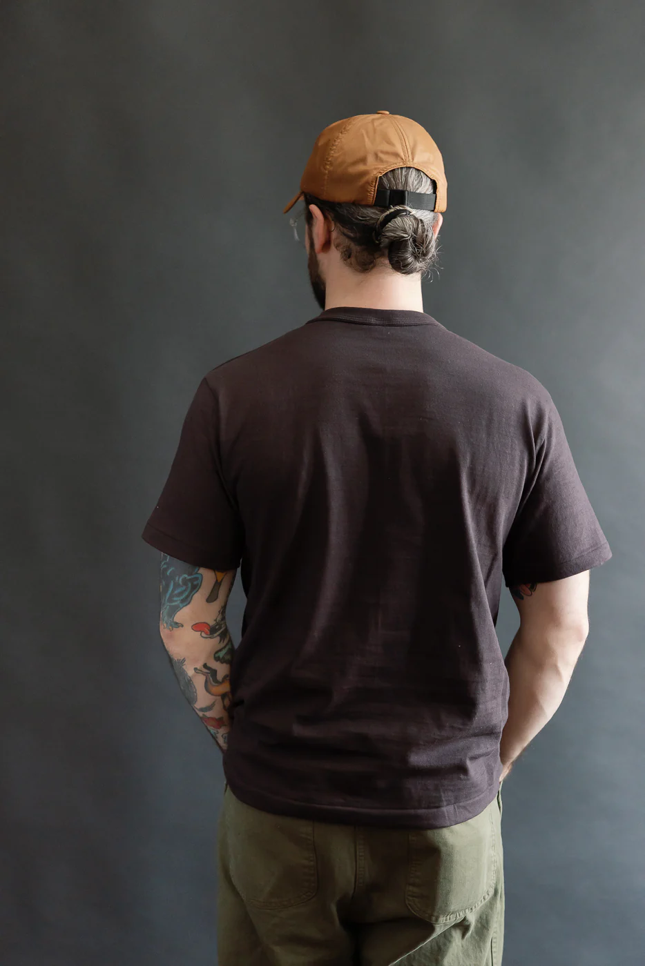 Lot 4601 - Slubby Cotton T-Shirt "Speed Parts" - Sumi - Image 11