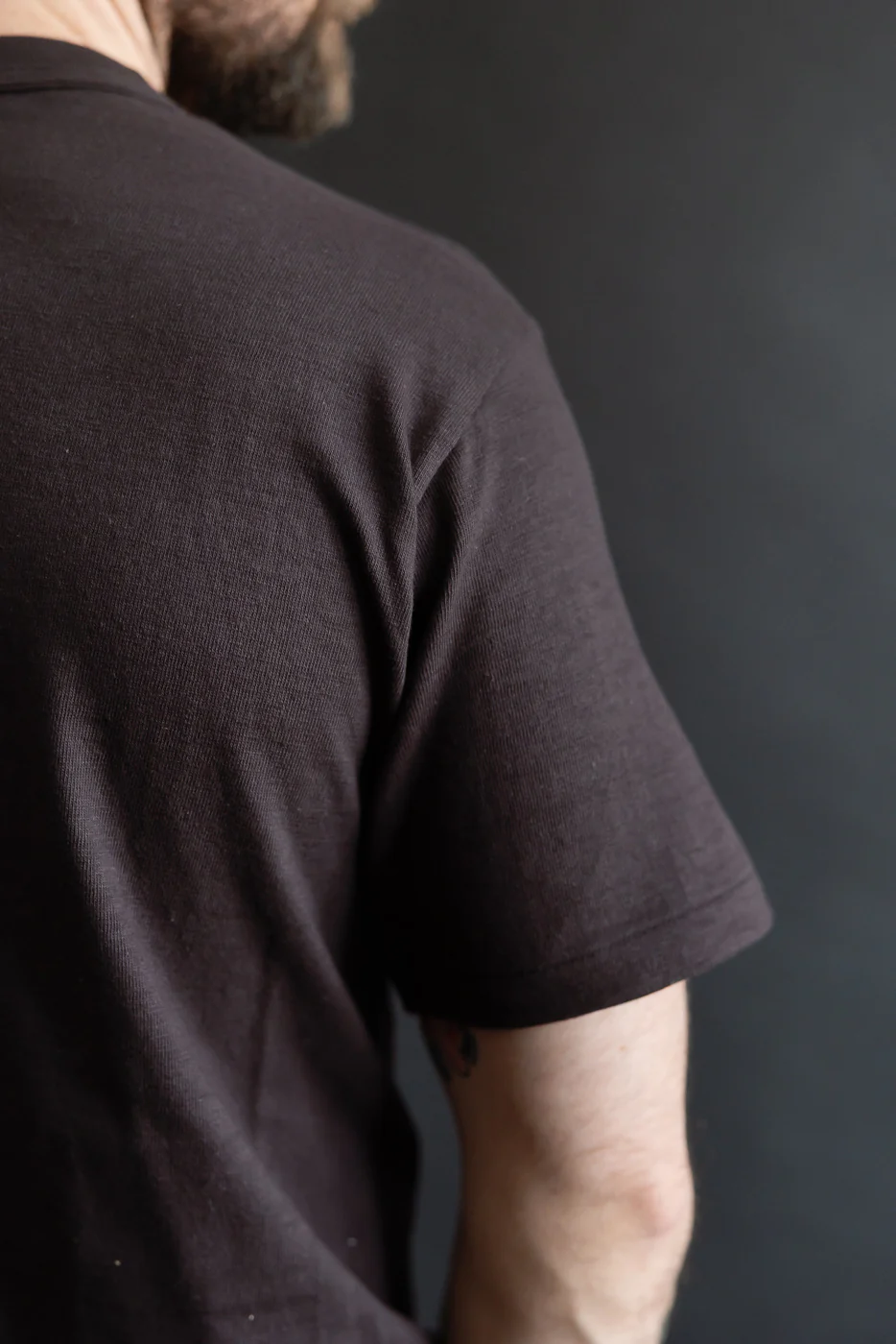 Lot 4601 - Slubby Cotton T-Shirt "Speed Parts" - Sumi - Image 18